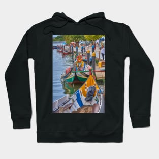 Aveiro - barges on the Canal Grande Hoodie